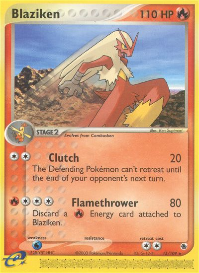 Blaziken (15/109) [EX: Ruby & Sapphire] | Silver Goblin