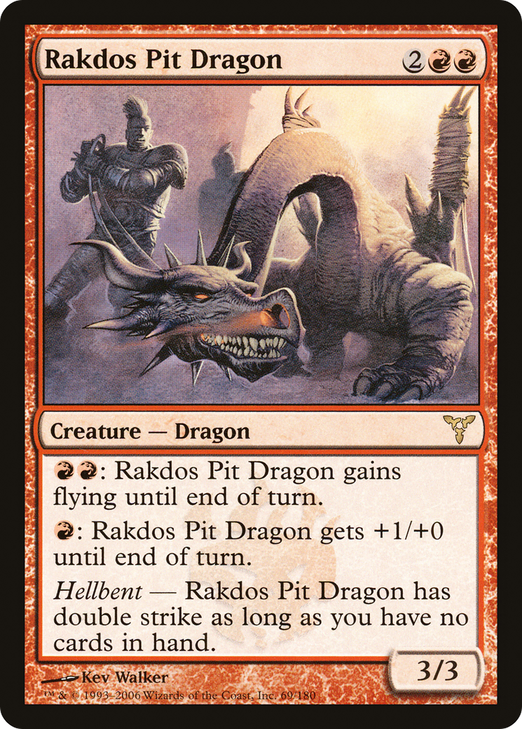 Rakdos Pit Dragon (069) - Dissension