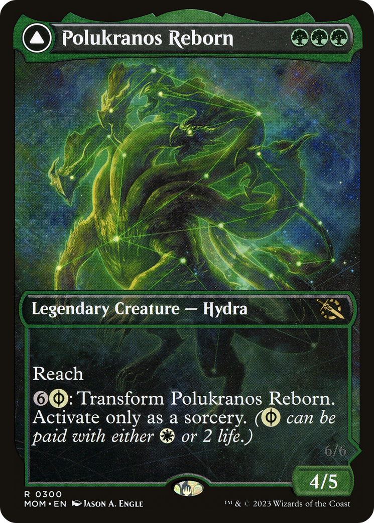 Polukranos Reborn (Showcase) (300) Foil - March of the Machine