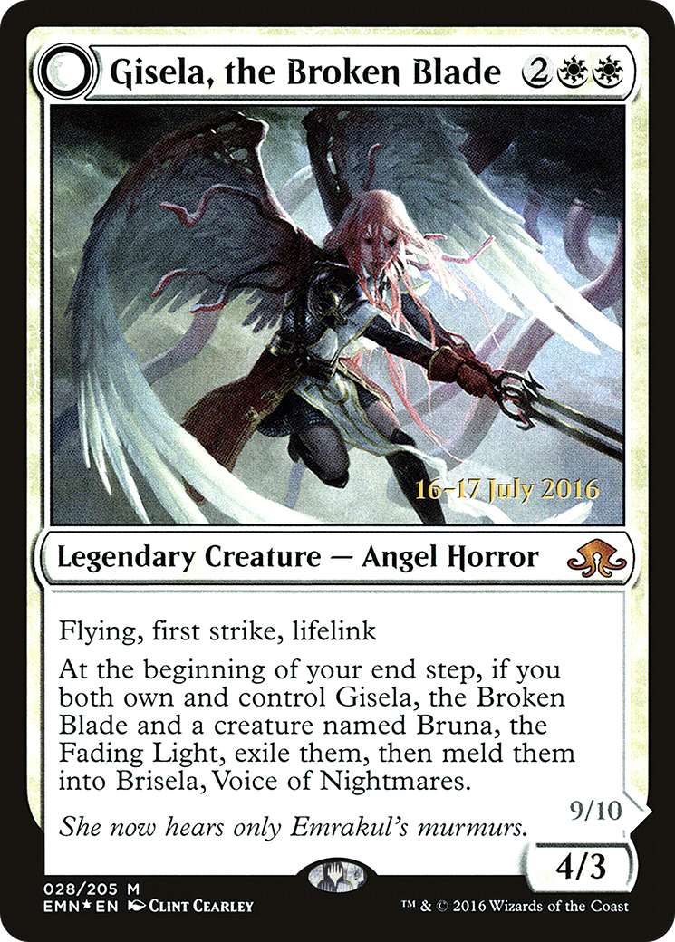 Gisela, the Broken Blade [Eldritch Moon Prerelease Promos] | Silver Goblin