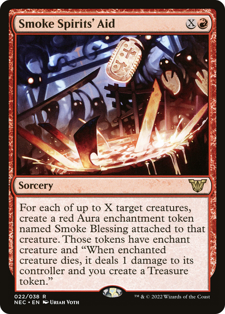 Smoke Spirits' Aid (022) - Neon Dynasty Commander