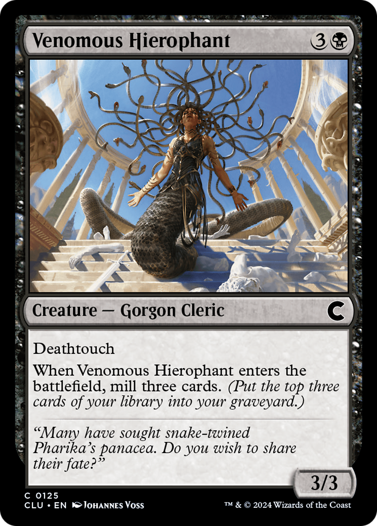 Venomous Hierophant (125) - Ravnica: Clue Edition