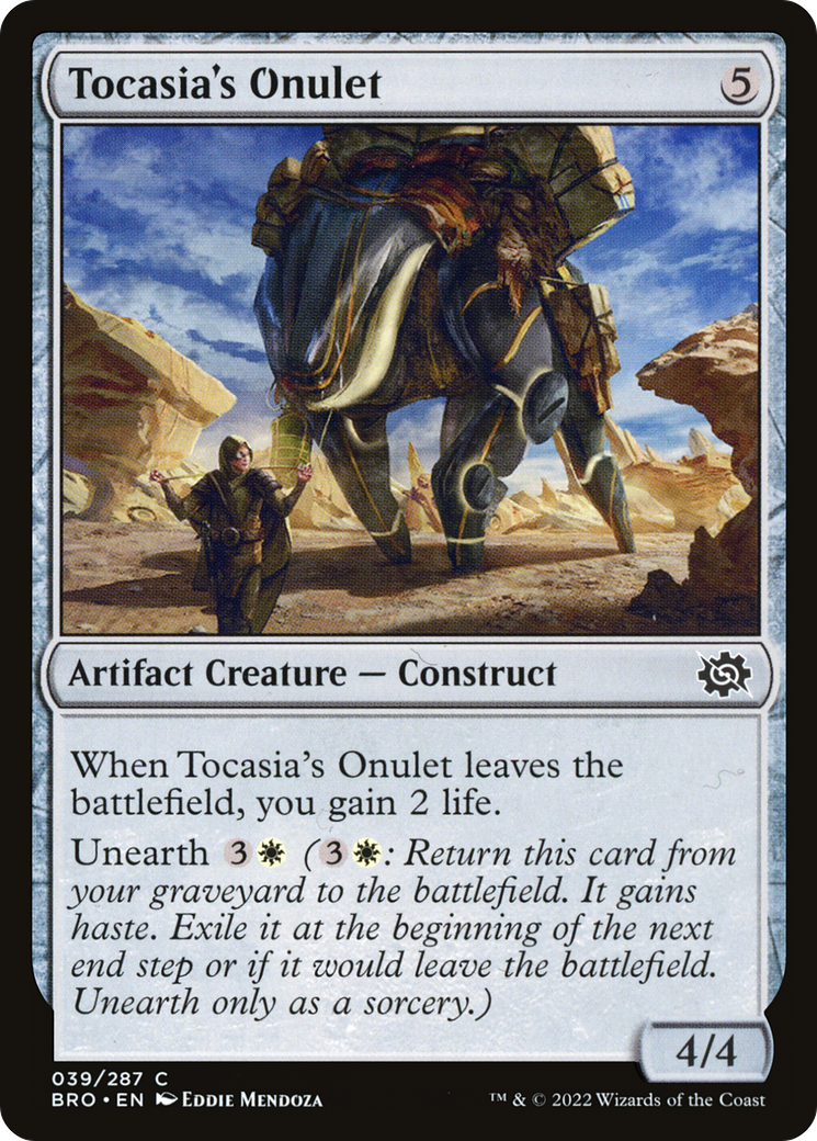 Tocasia's Onulet (039) Foil - The Brothers' War