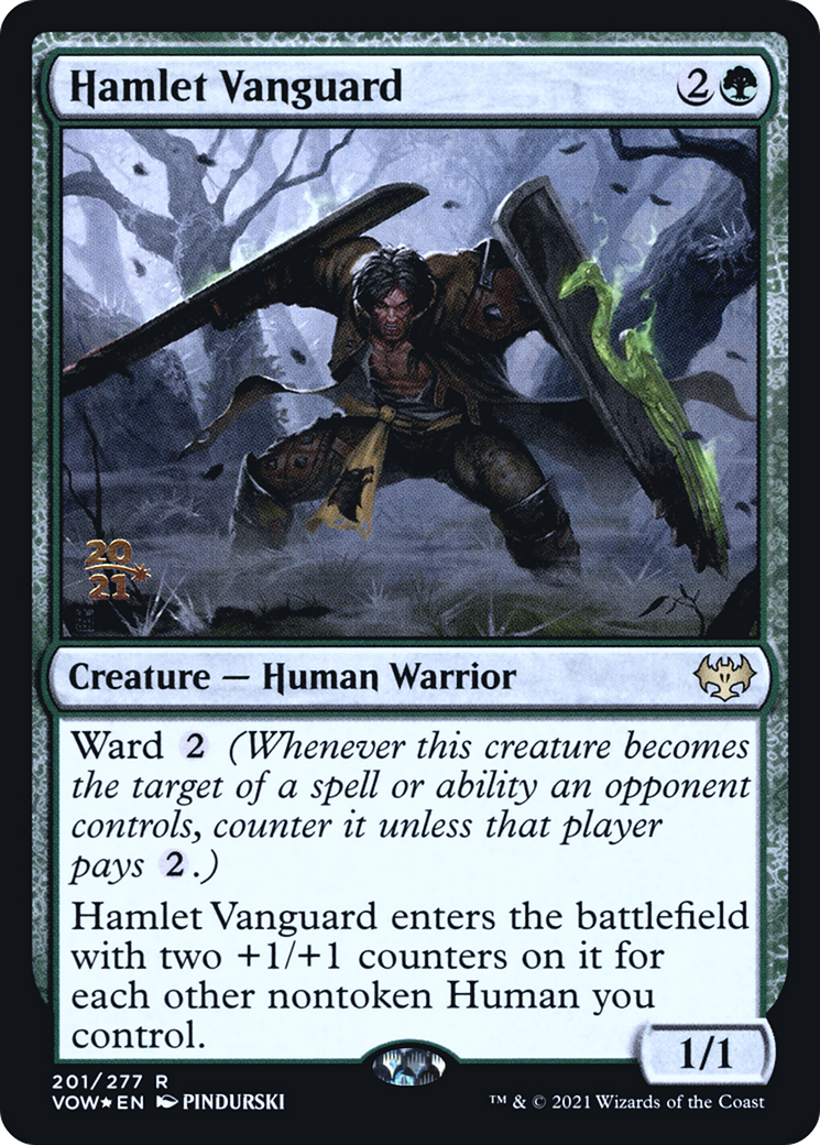Hamlet Vanguard (201) Foil - Innistrad: Crimson Vow Promos
