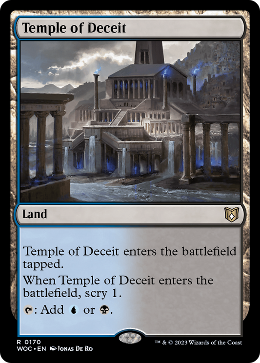 Temple of Deceit (170) - Wilds of Eldraine Commander