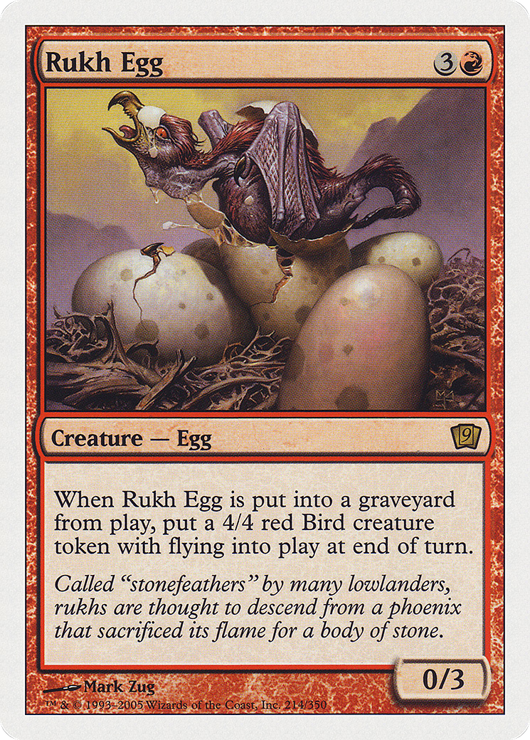 Rukh Egg (214) - Ninth Edition