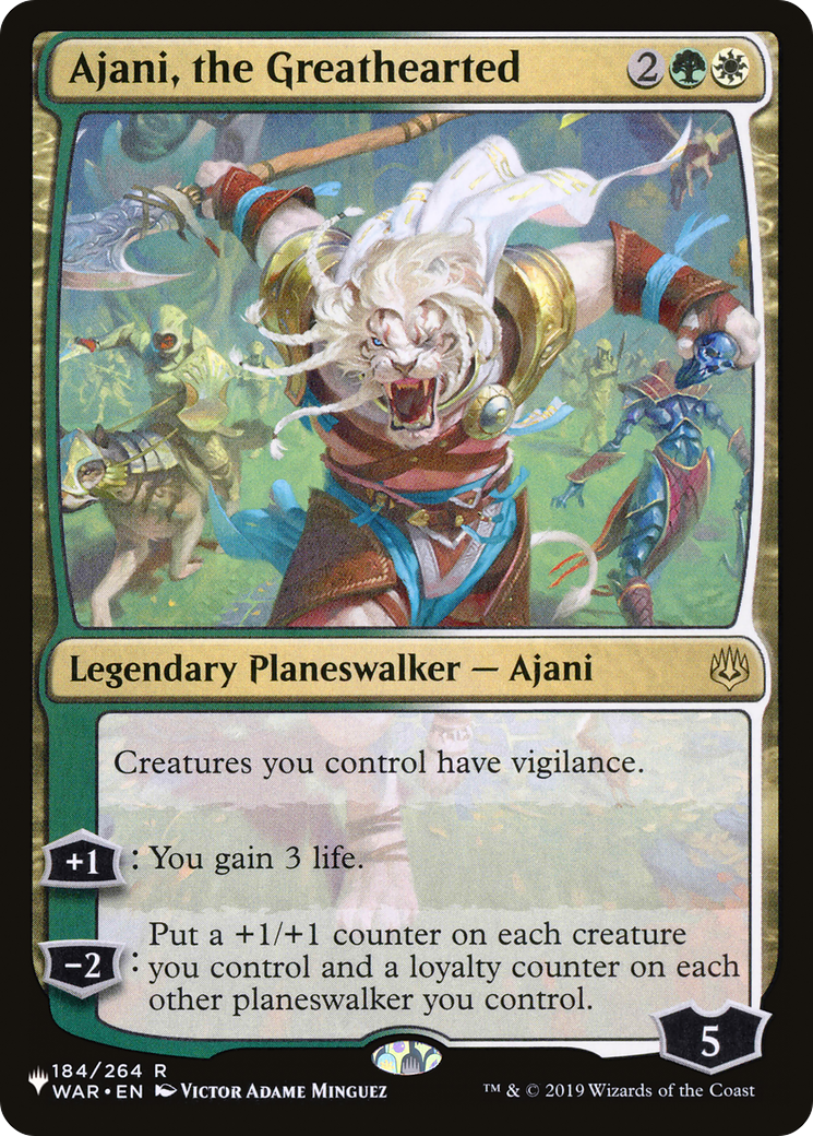 Ajani, the Greathearted (WAR-184)
