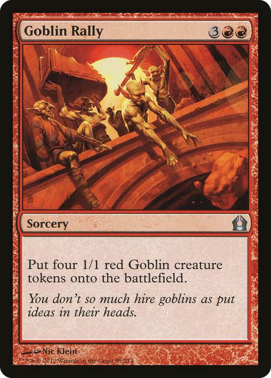Goblin Rally (095) - Return to Ravnica