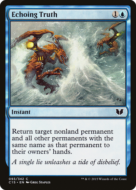 Echoing Truth (093) - Commander 2015