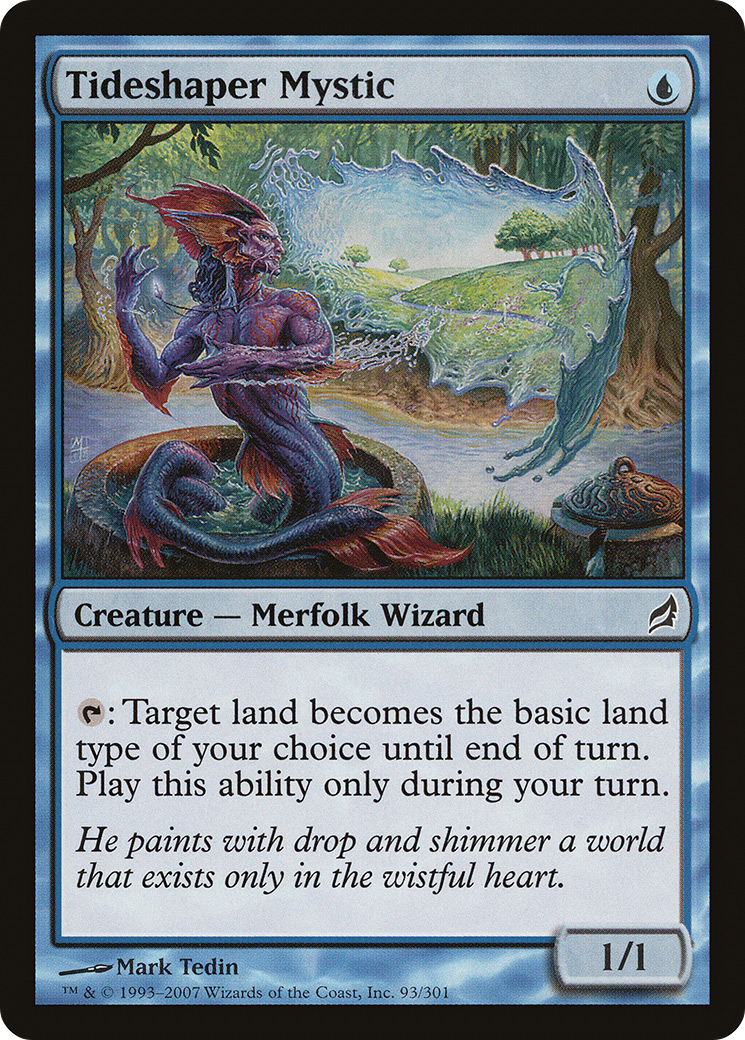 Tideshaper Mystic (093) Foil - Lorwyn