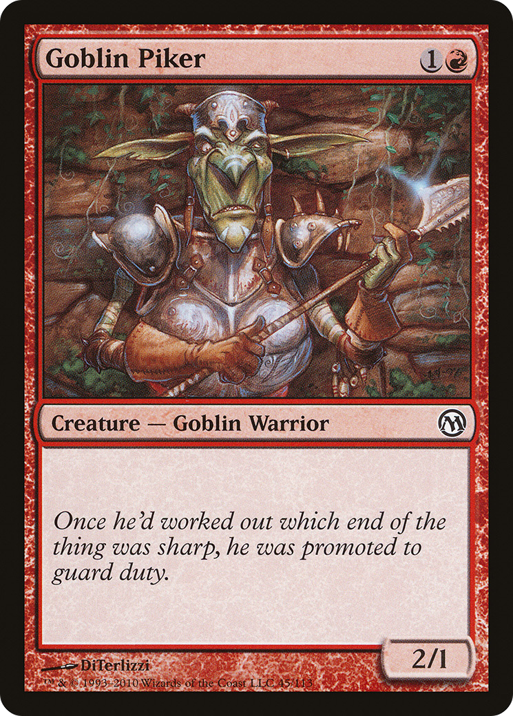 Goblin Piker (045) - Duels of the Planeswalkers