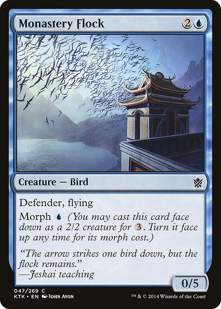 Monastery Flock (047) Foil - Khans of Tarkir