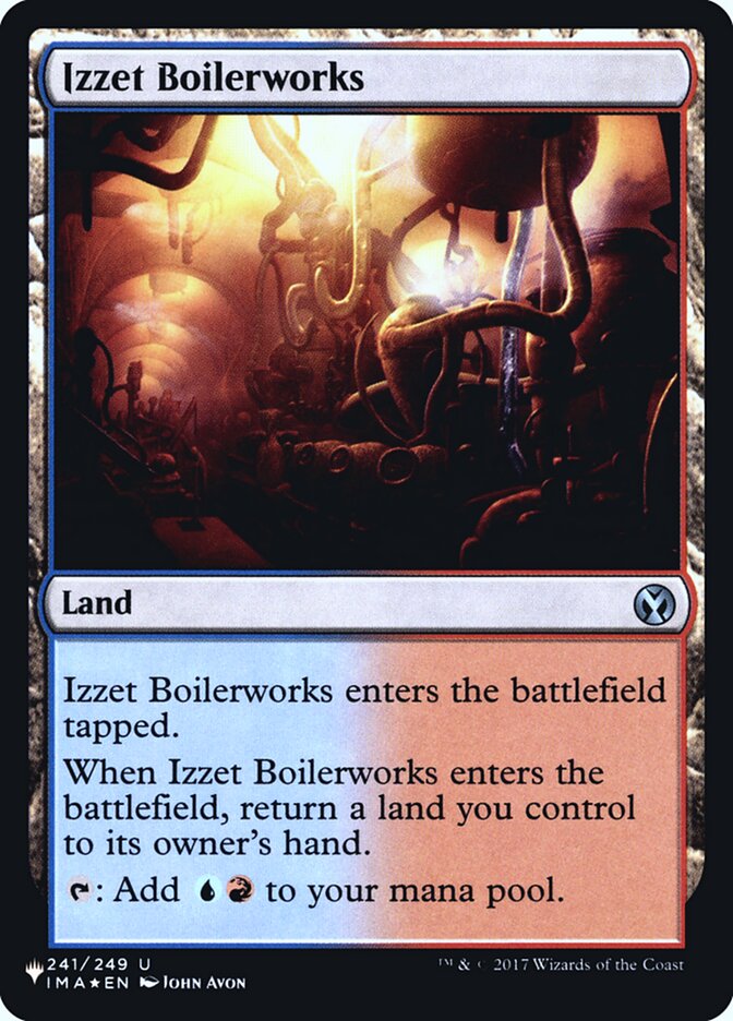 Izzet Boilerworks [Secret Lair: Heads I Win, Tails You Lose] | Silver Goblin