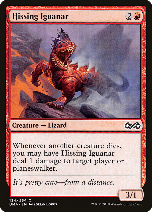 Hissing Iguanar (134) - Ultimate Masters