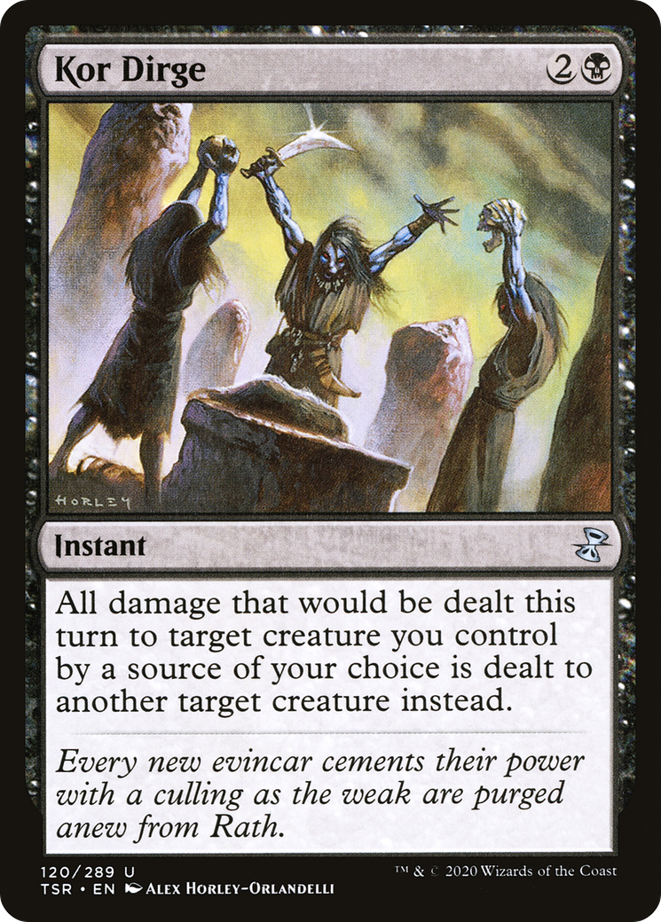 Kor Dirge (120) Foil - Time Spiral Remastered