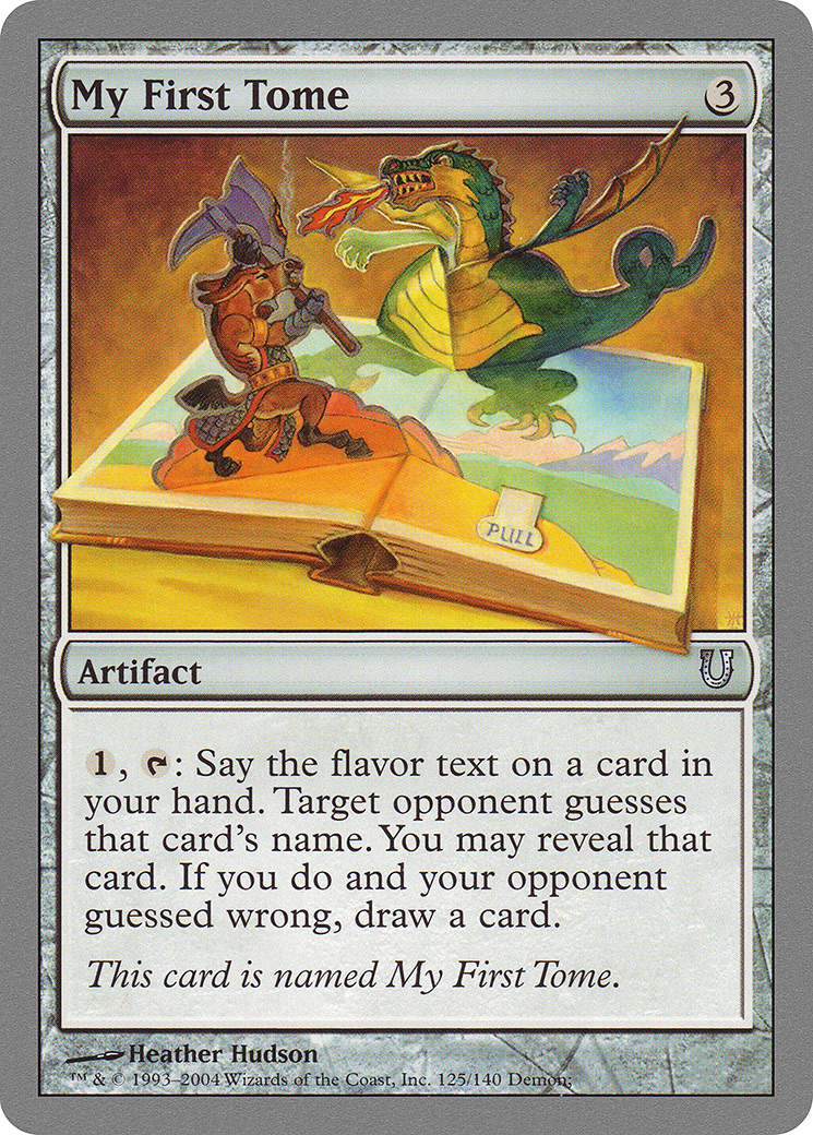 My First Tome (125) - Unhinged