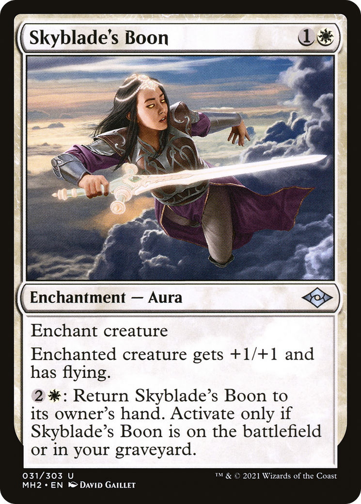 Skyblade's Boon (031) Foil - Modern Horizons 2