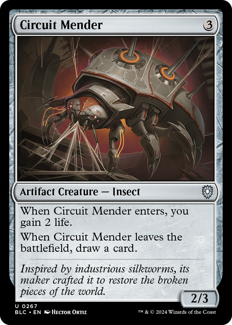 Circuit Mender [Bloomburrow Commander] | Silver Goblin