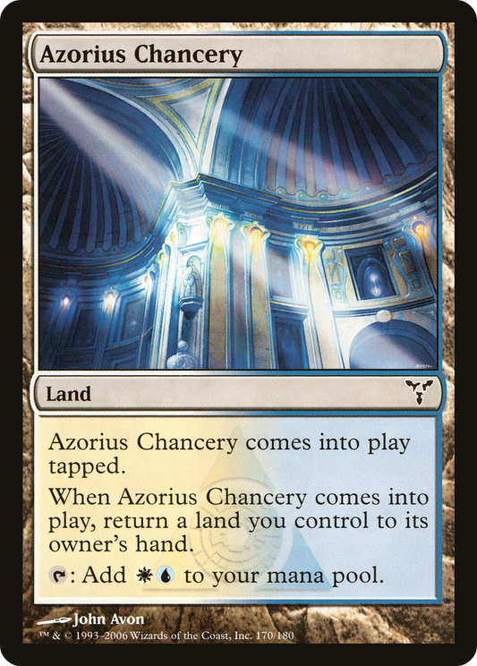 Azorius Chancery (170) - Dissension