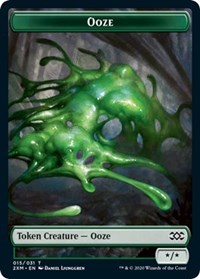 Ooze // Tuktuk the Returned Double-Sided Token [Double Masters Tokens] | Silver Goblin