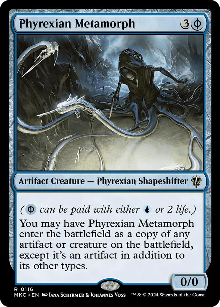 Phyrexian Metamorph (116) - Murders at Karlov Manor Commander