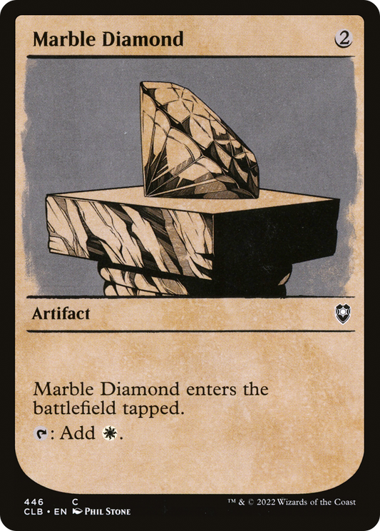 Marble Diamond (Showcase) (446) - Commander Legends: Battle for Baldur's Gate