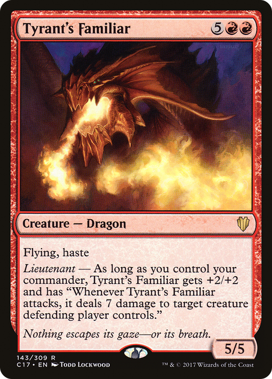 Tyrant's Familiar (143) - Commander 2017