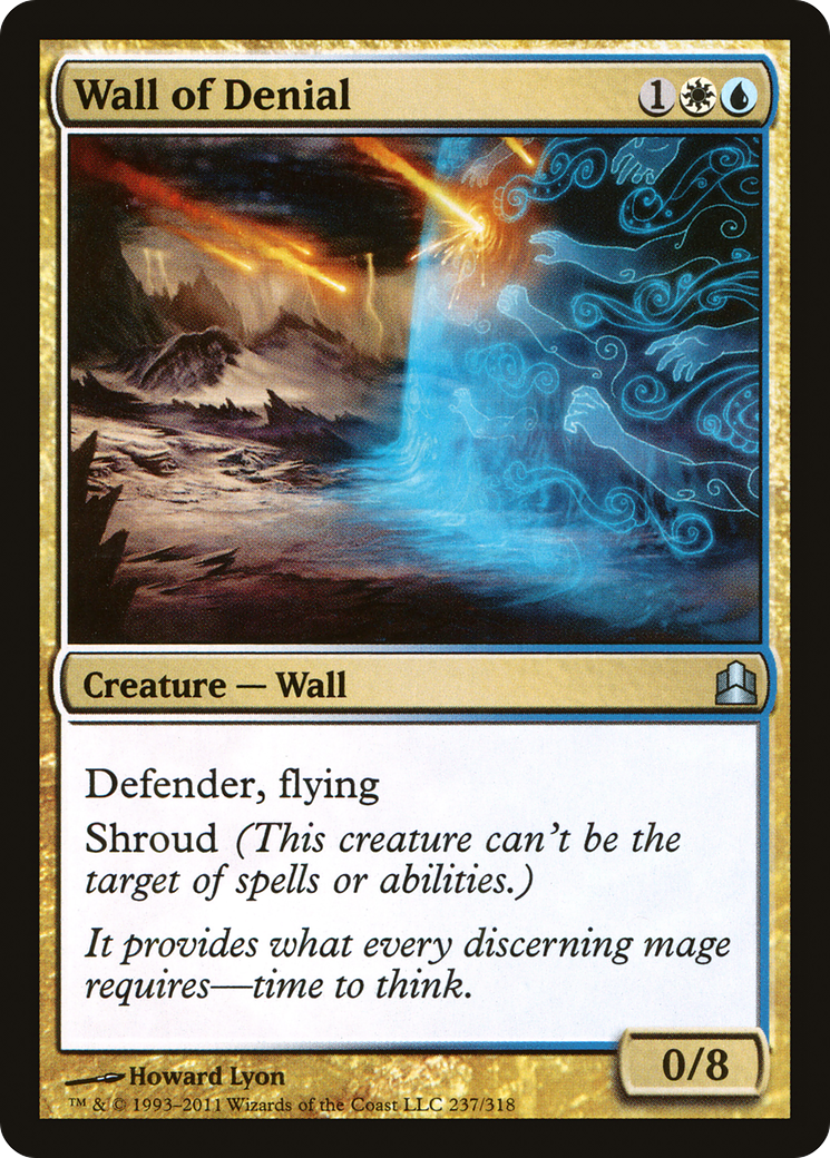 Wall of Denial (237) - Commander 2011