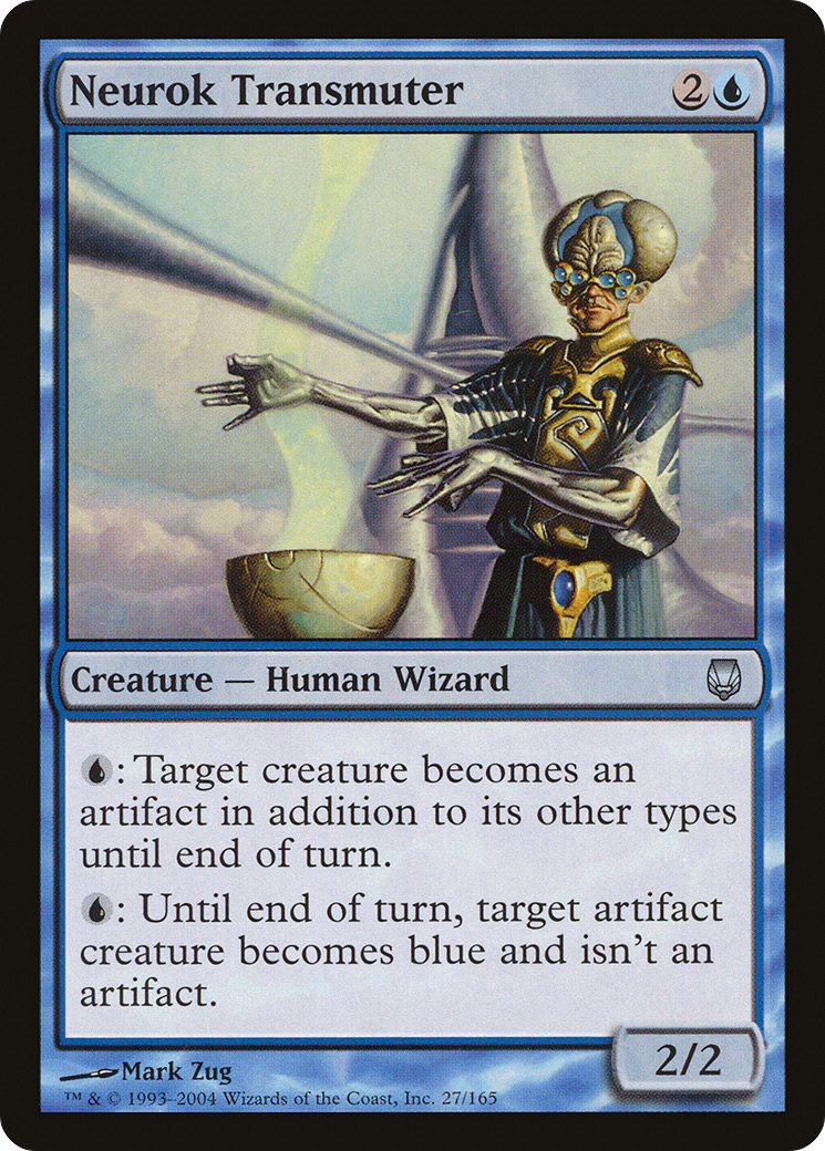Neurok Transmuter (027) Foil - Darksteel