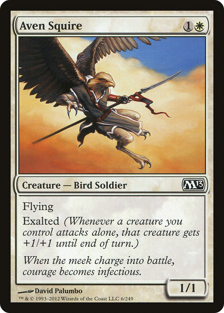 Aven Squire (006) Foil - Magic 2013