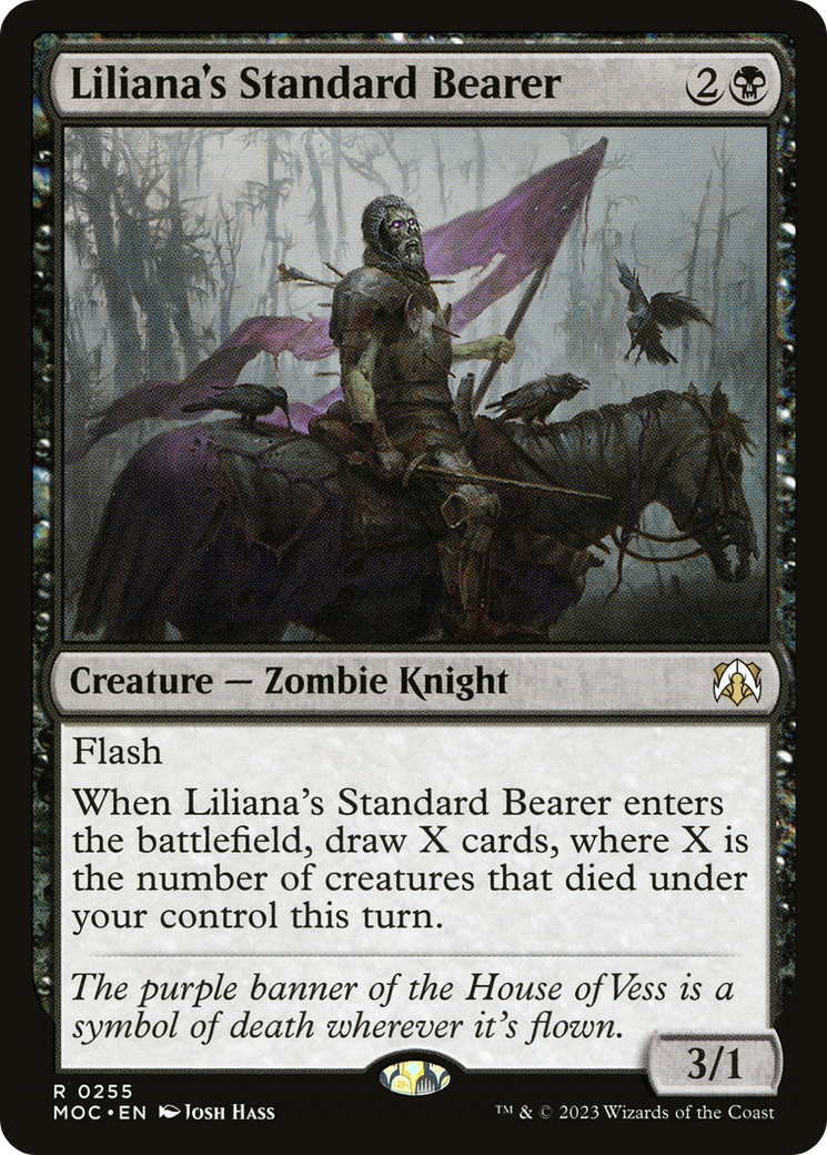 Liliana's Standard Bearer (255) - March of the Machine Commander