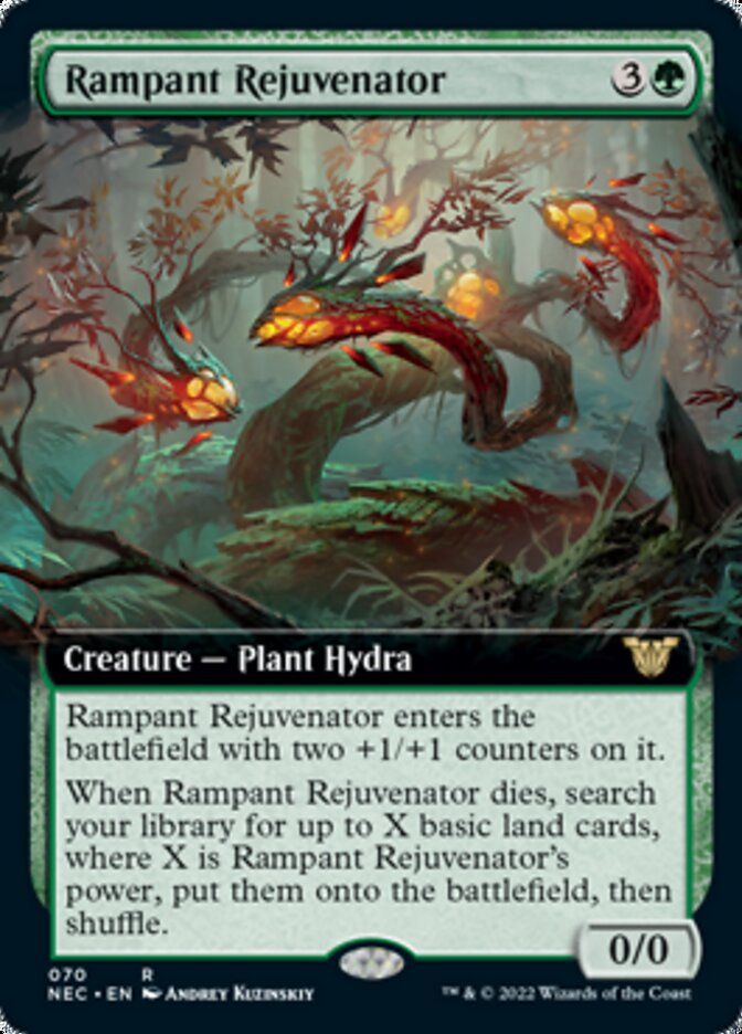 Rampant Rejuvenator (Extended Art) [Kamigawa: Neon Dynasty Commander] | Silver Goblin