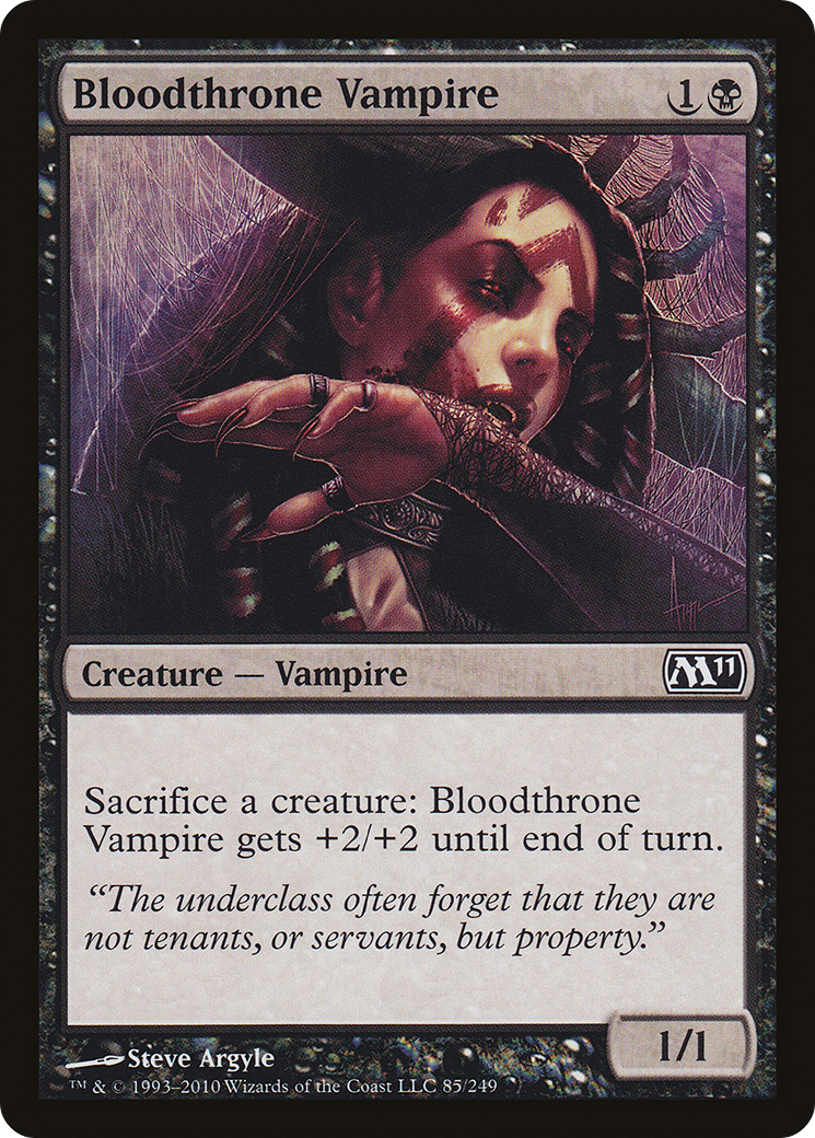 Bloodthrone Vampire (085) - Magic 2011