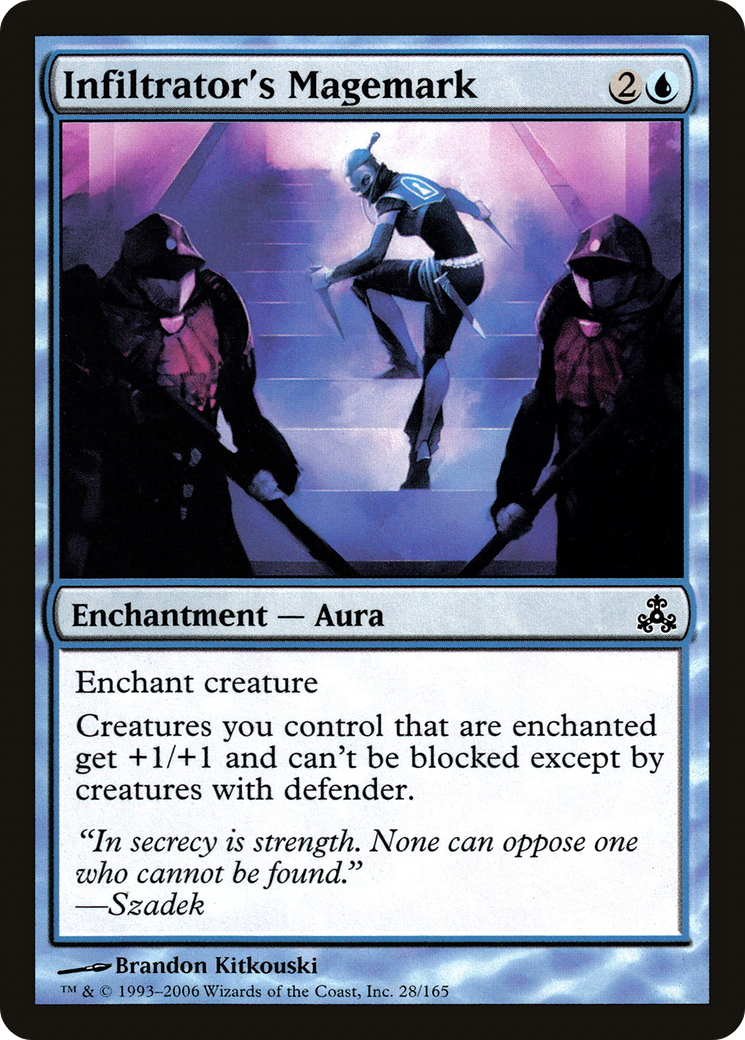 Infiltrator's Magemark (028) Foil - Guildpact