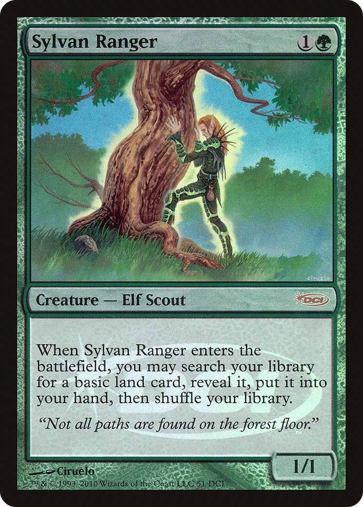Sylvan Ranger (051) Foil - DCI Promos