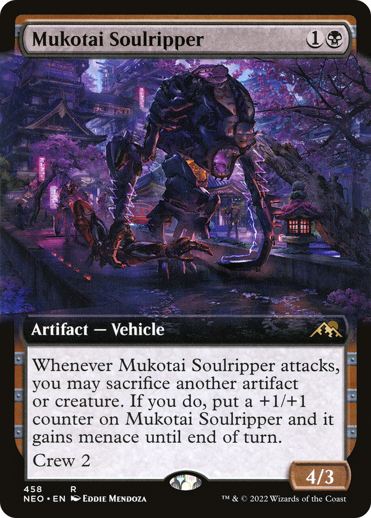 Mukotai Soulripper (Extended Art) (458) - Kamigawa: Neon Dynasty