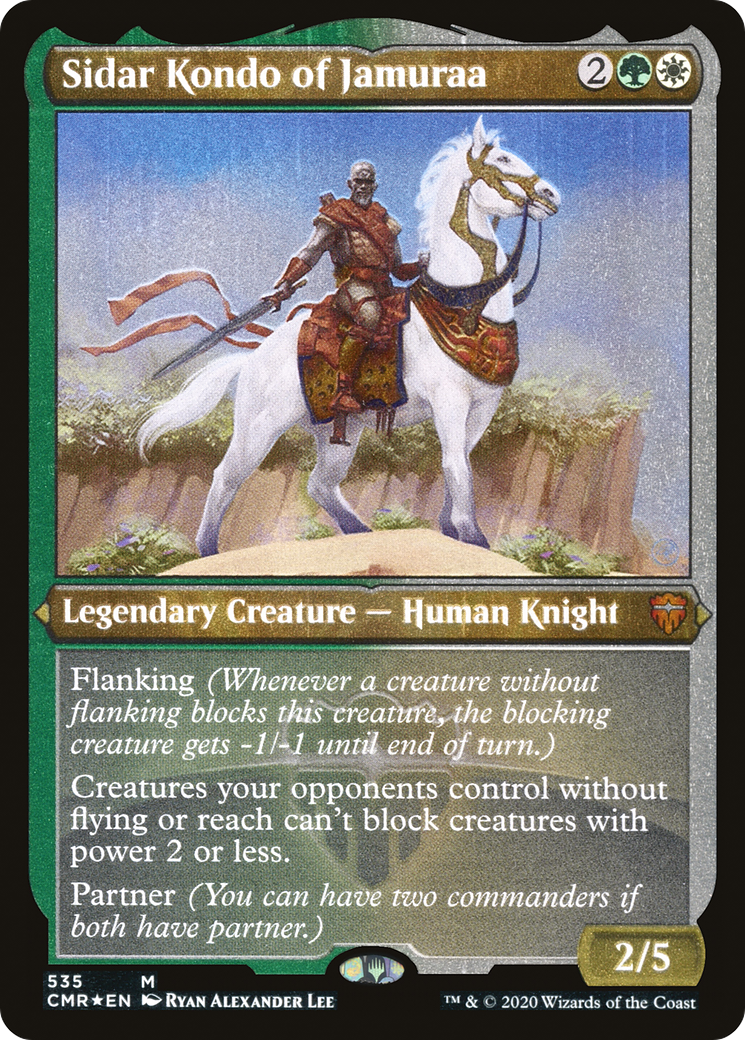 Sidar Kondo of Jamuraa (535) Foil - Commander Legends