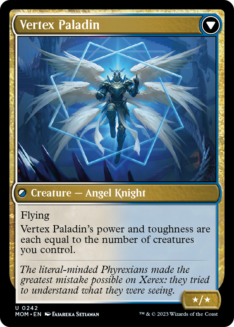 Invasion of Xerex // Vertex Paladin (242) - March of the Machine
