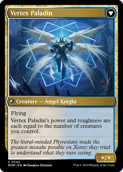 Invasion of Xerex // Vertex Paladin (242) Foil - March of the Machine