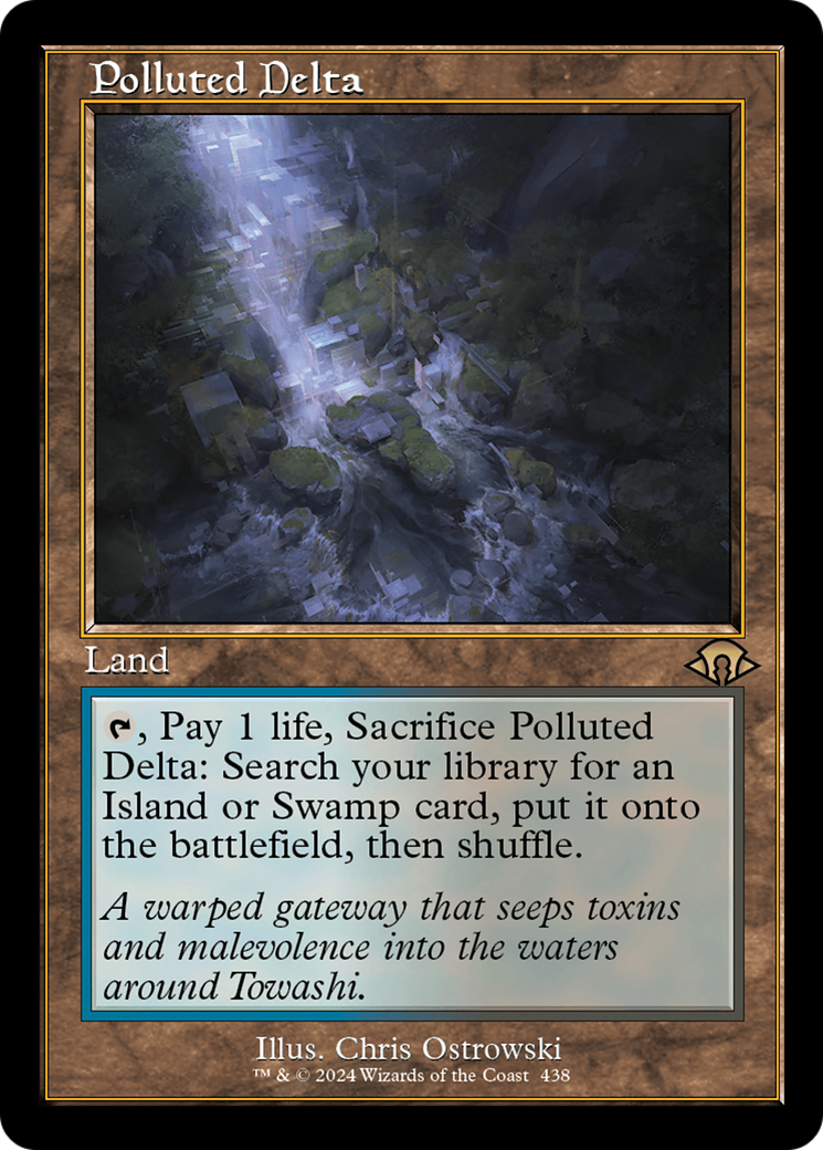 Polluted Delta (Retro) (438) Foil - Modern Horizons 3