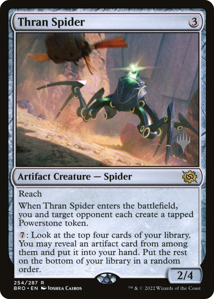 Thran Spider (254) Foil - The Brothers' War Promos