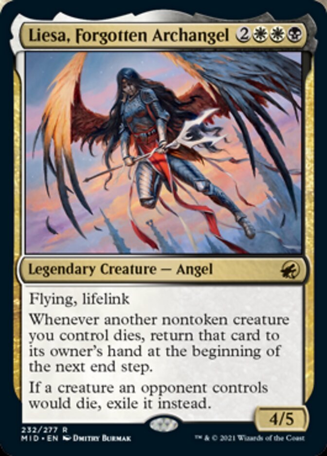 Liesa, Forgotten Archangel [Innistrad: Midnight Hunt] | Silver Goblin