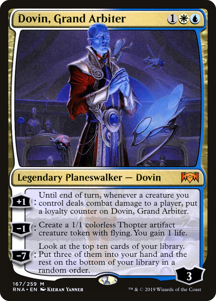 Dovin, Grand Arbiter (167) - Ravnica Allegiance