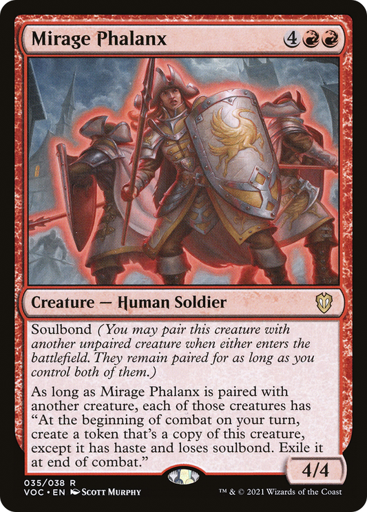 Mirage Phalanx (035) - Crimson Vow Commander