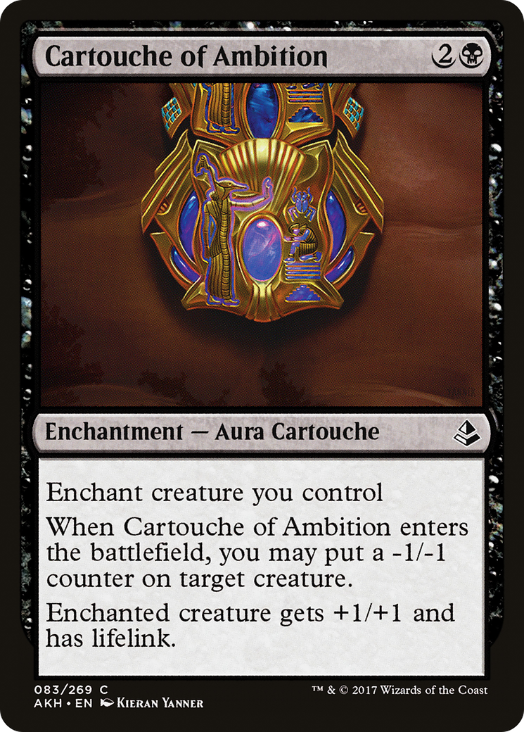 Cartouche of Ambition [Amonkhet] Foil