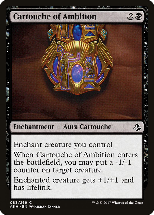 Cartouche of Ambition [Amonkhet] Foil