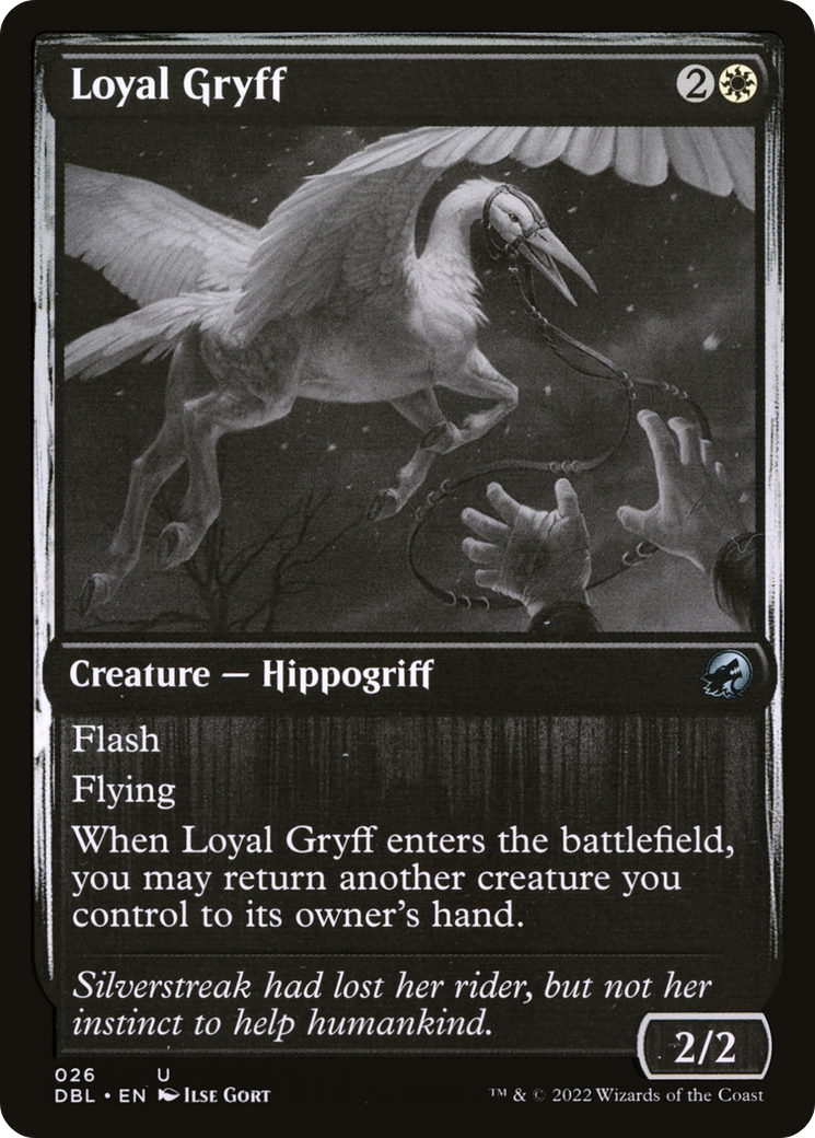Loyal Gryff (026) Foil - Innistrad: Double Feature