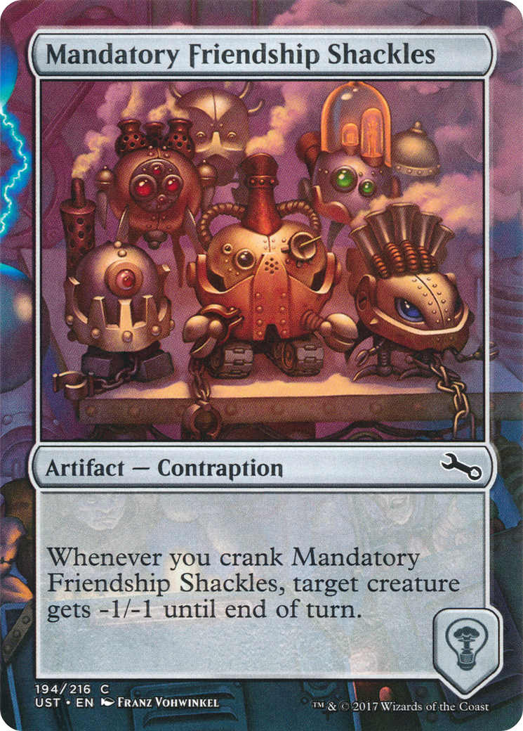 Mandatory Friendship Shackles (194) Foil - Unstable