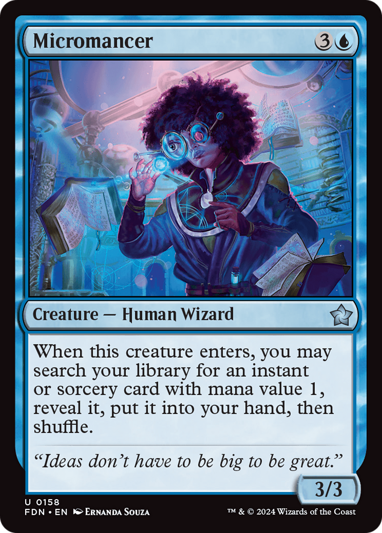 Micromancer [Foundations] Foil