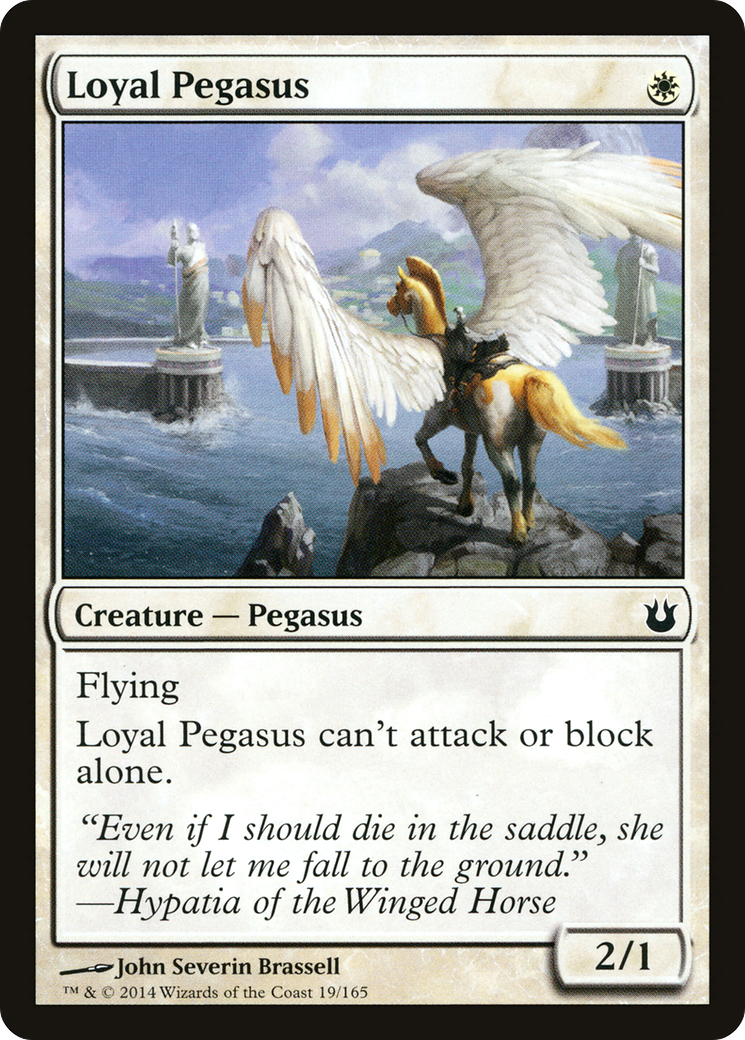 Loyal Pegasus (019) - Born of the Gods